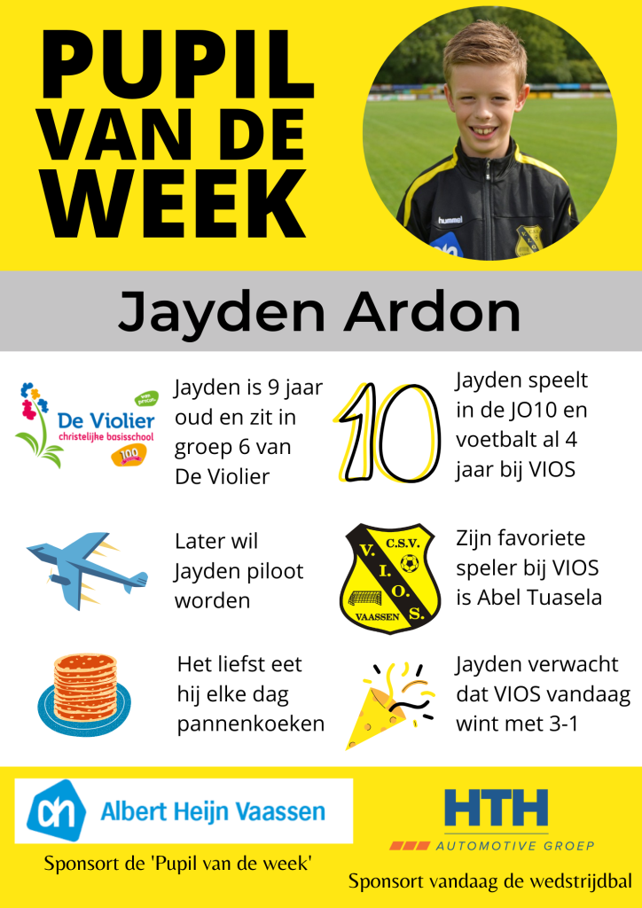Jayden Ardon 8 november 2025