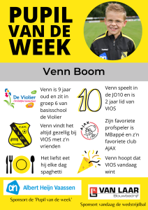 Venn Boom 6 december 2025