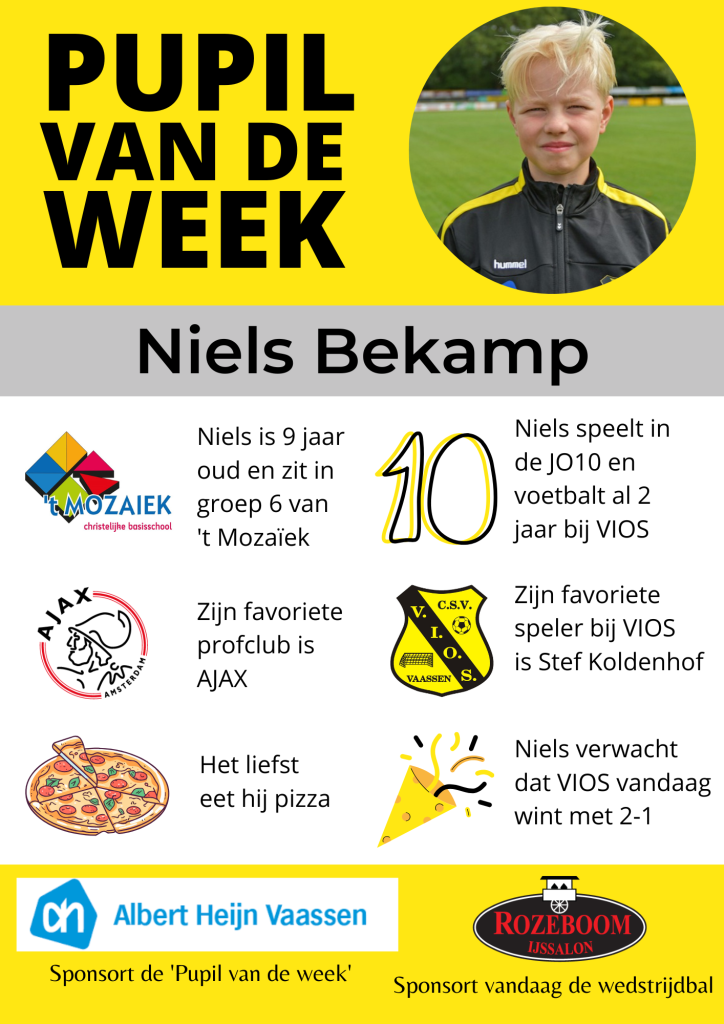 Niels Bekamp 16 mei 2026