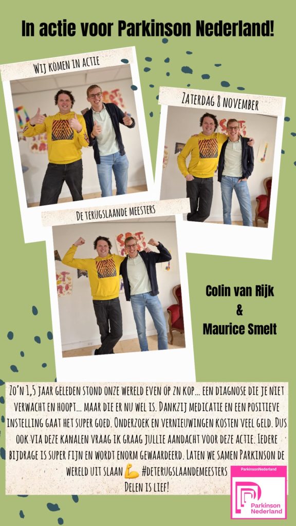 actie voor ParkinsonNederland